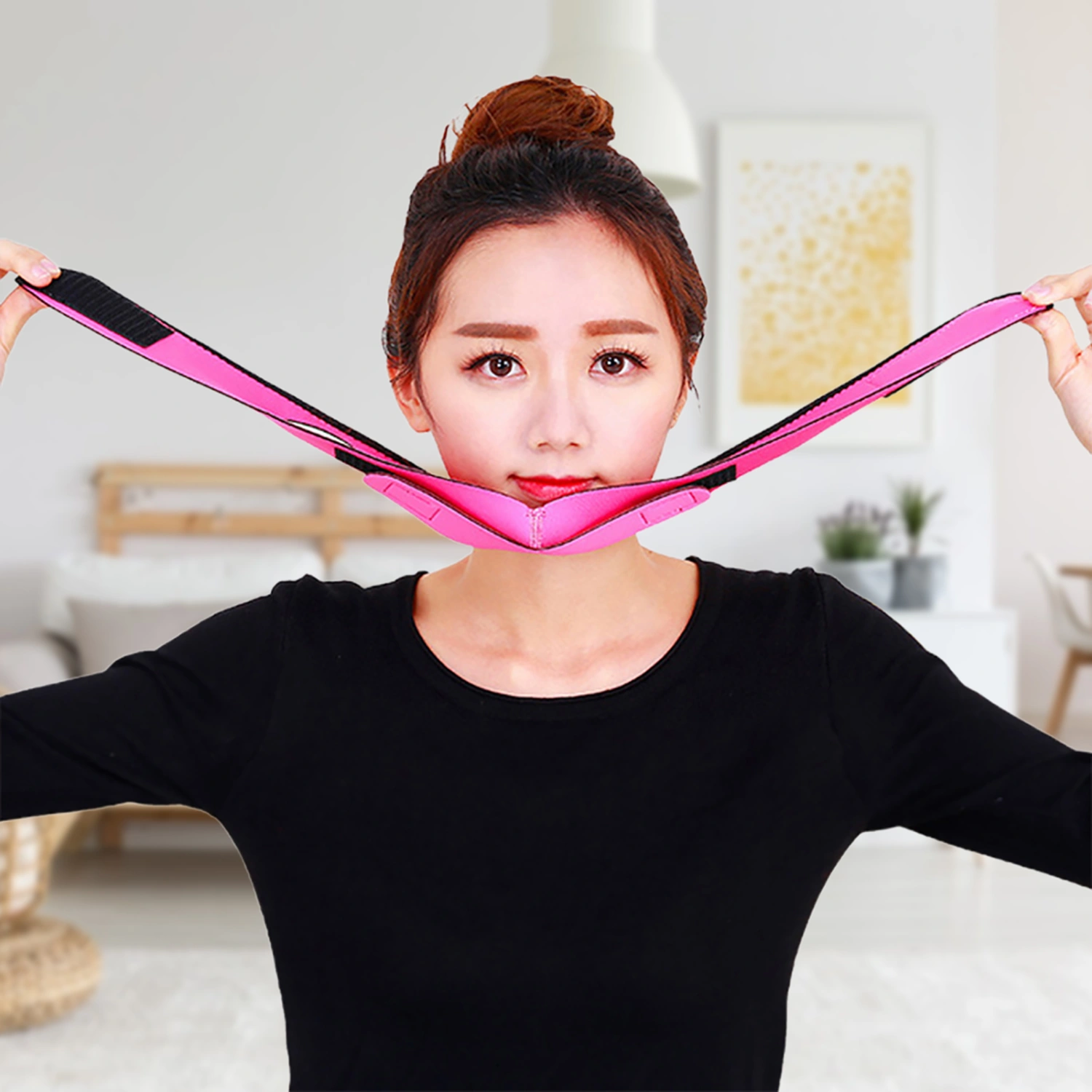 Facial Slimming Belt V Face Shaping Beauty Tool Women Anti Wrinkle Face Slim V-Line Lift Up Belt for Gift