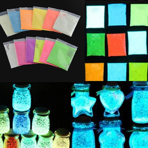 Super Bright Glow in the Dark Environmental Fluorescent Powder DIY Glow Pigment