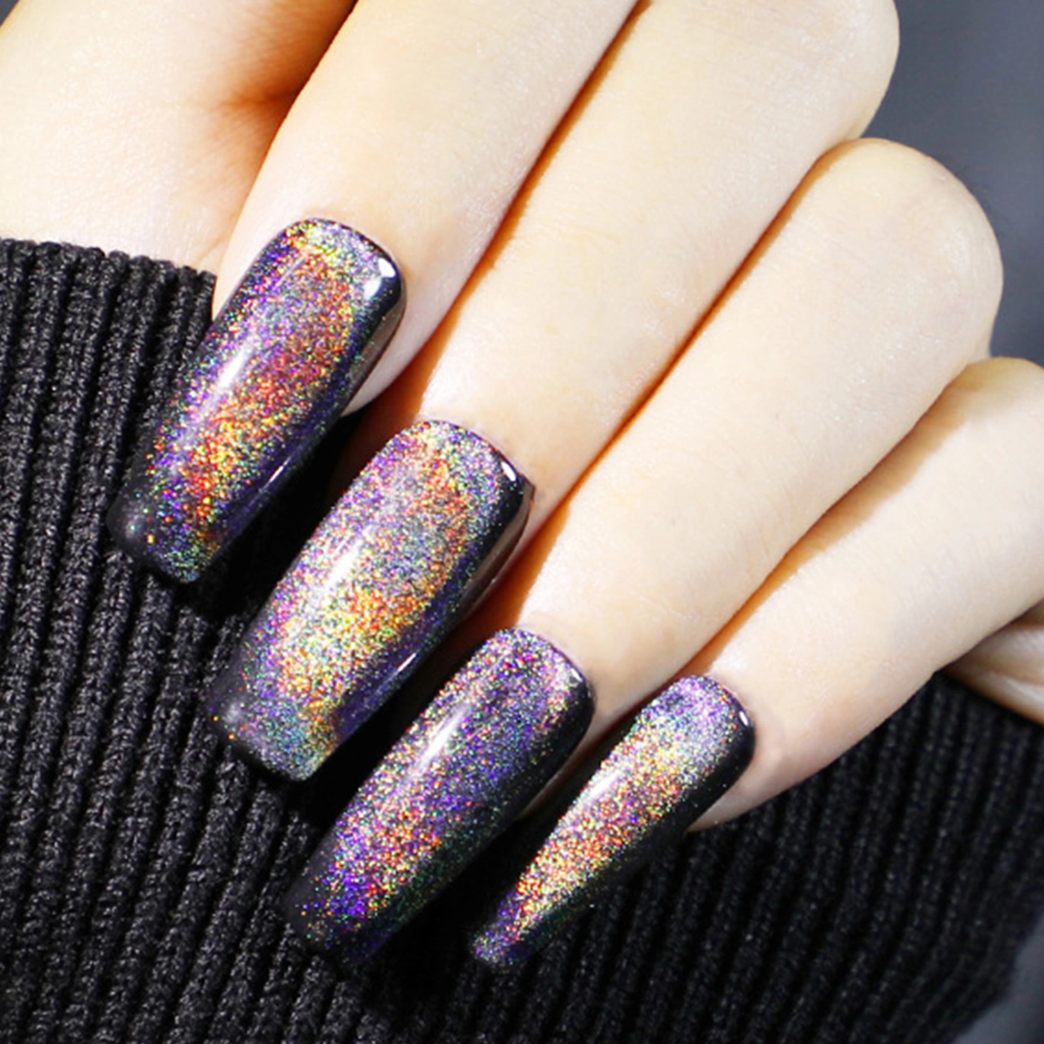 8ml/15ml Nail Polish Excellent Saturation Quick Drying Natural Reflective Glitter Nail Sparkling Soak Off Gel for Salon