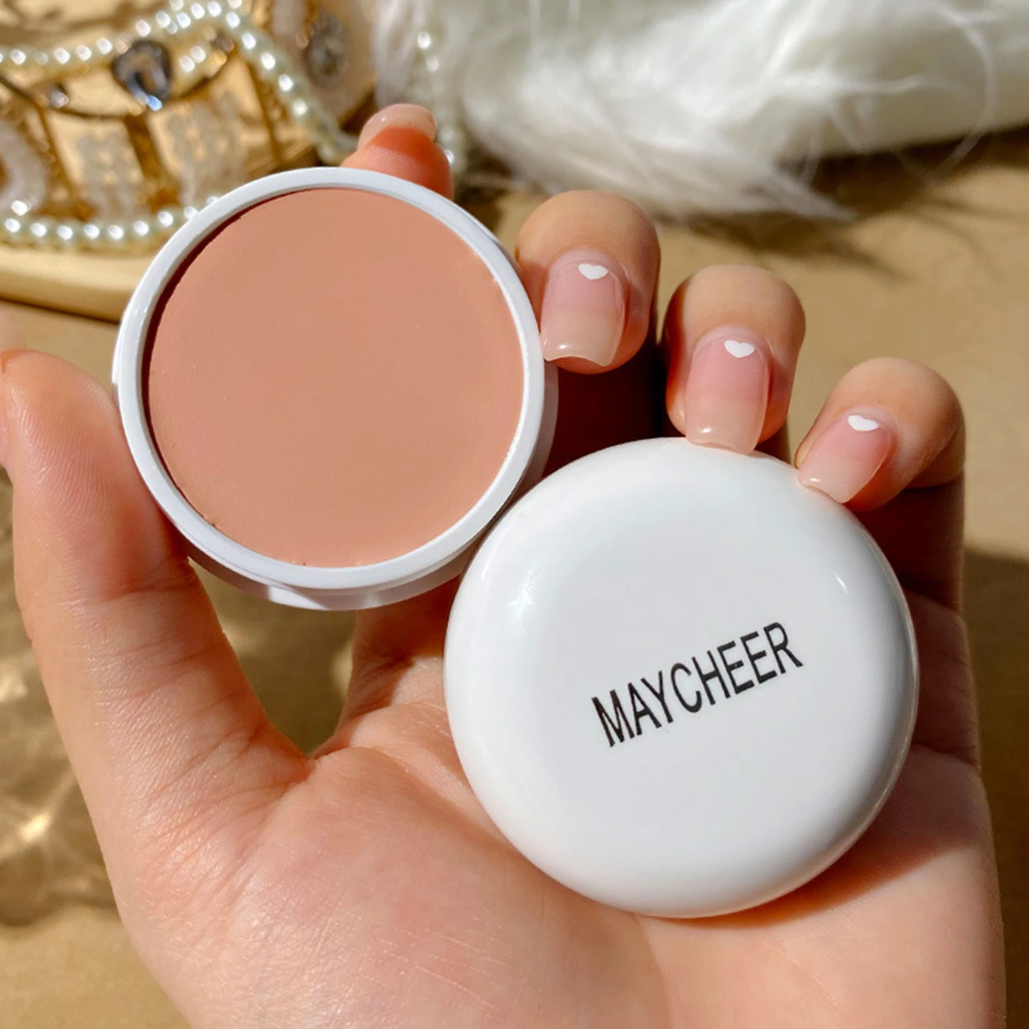 20g Concealer Treatment Advanced Compact Stylish Pre-makeup Concealer Cream for Female