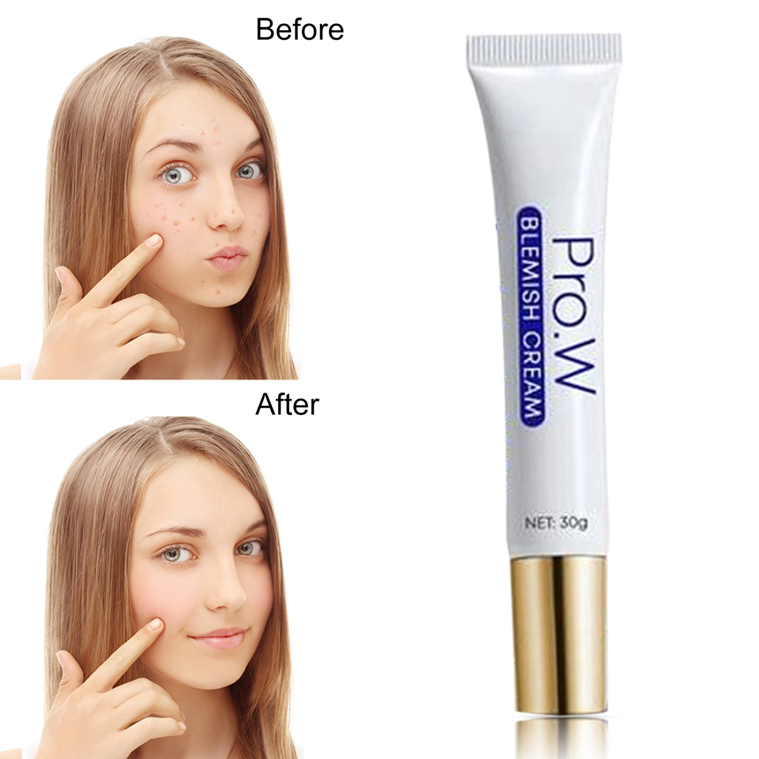 30ml Moisturizers Deep Penetration Easy to Use Mild Beauty Makeup Blemish Cream for Women