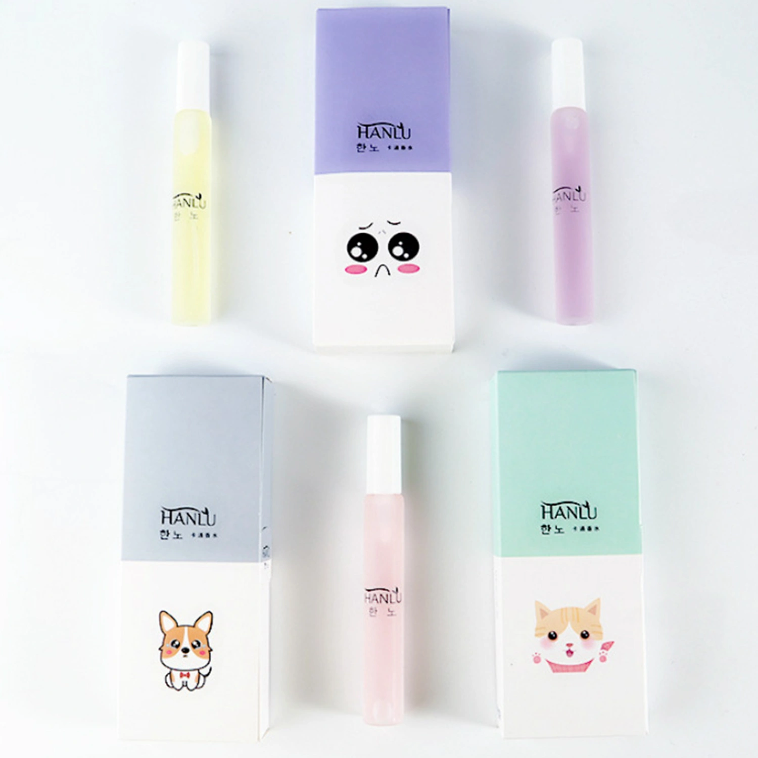 12ml Women Fragrance Pocket Size Multifunctional Compact Flower Fruit Lady Liquid Mini Perfume for Dating