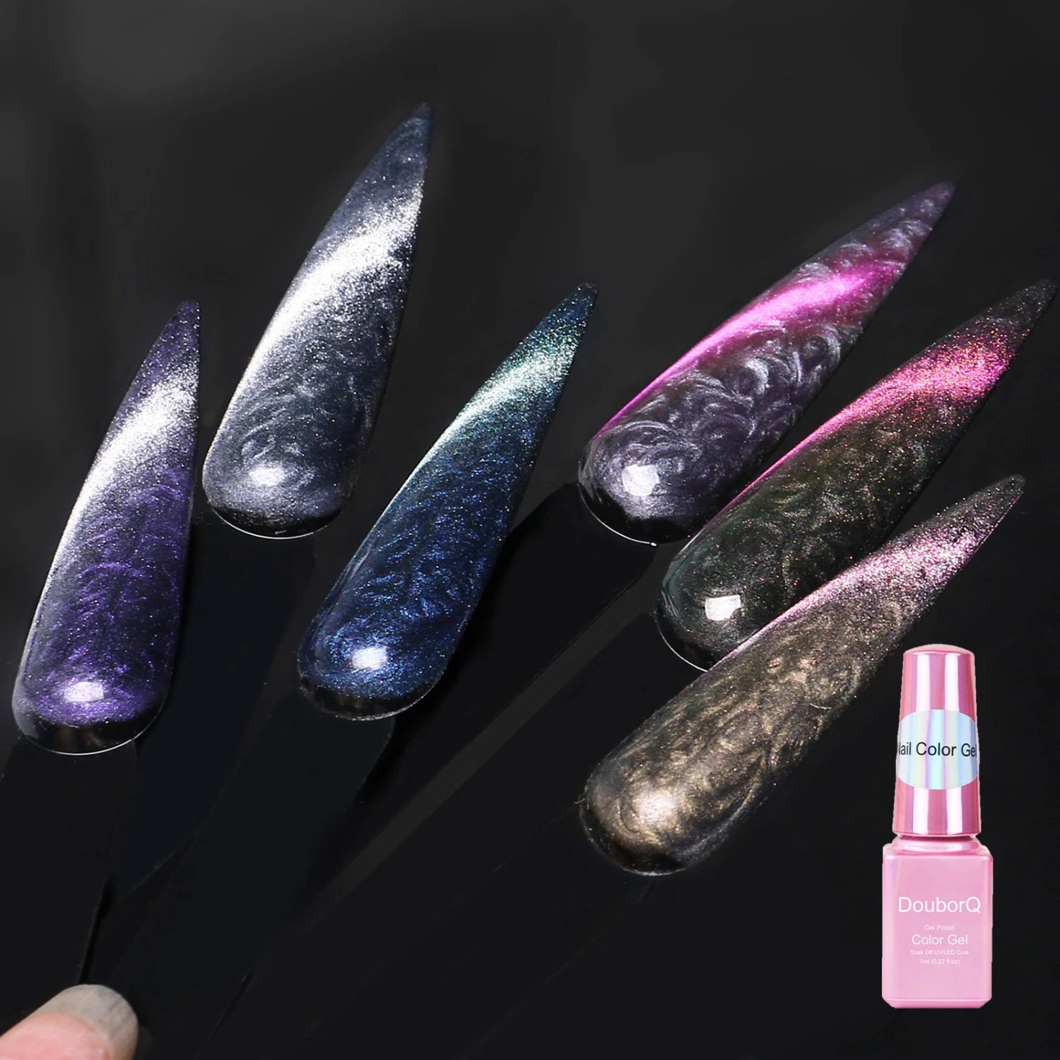 7ml Gel Nail Polish Good Gloss Fantastic Color Manicure Polish Gel Varnish Cat Eye Gel Nail Lacquer for Nail Salon 