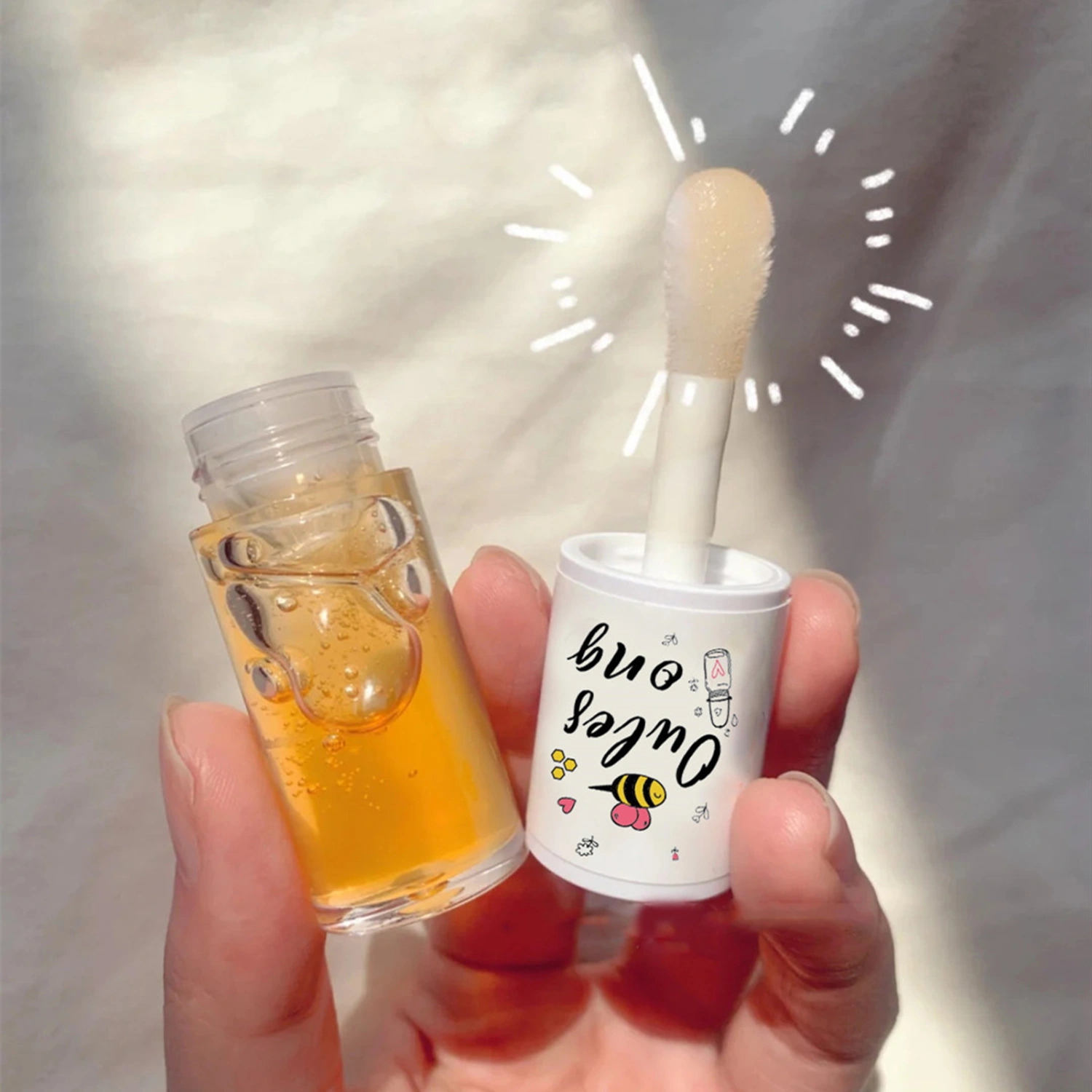5ml Lip Oil Fast Absorption No Fragrance Lip Care Lip Moisturizing Night Balm Oil for Girl