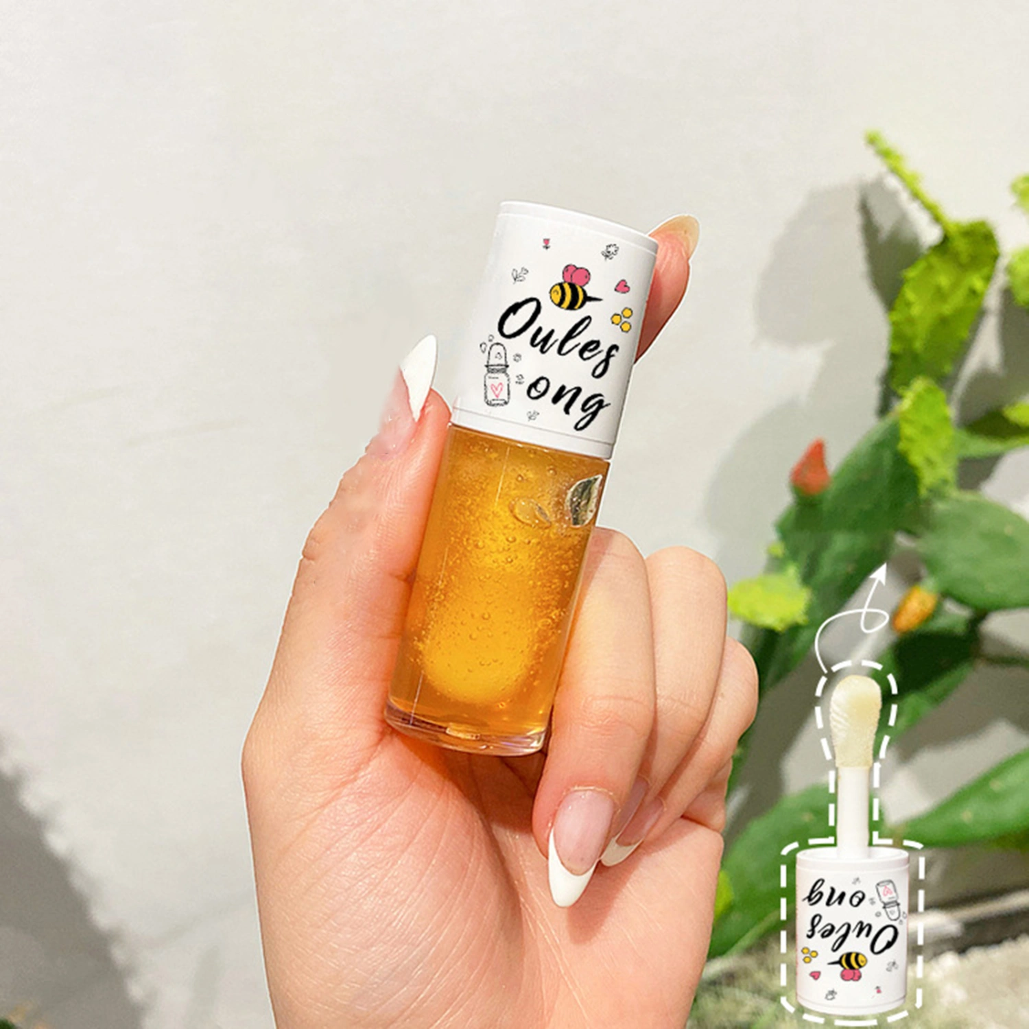 5ml Lip Oil Fast Absorption No Fragrance Lip Care Lip Moisturizing Night Balm Oil for Girl