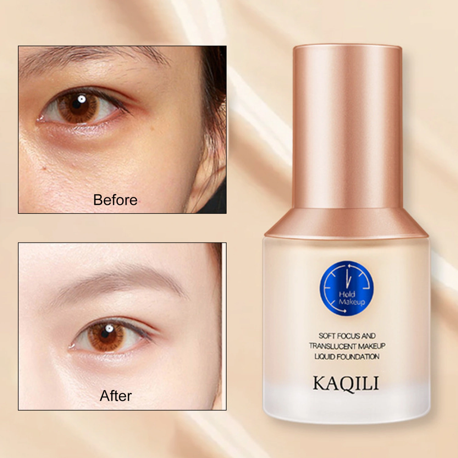 Matte Liquid Foundation Waterproof Oil Control Concealer Foundation Long Lasting Even Skin Tone BB Cream Makeup Supplies