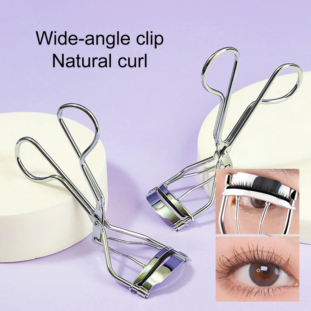 Eyelash Curler Long Lasting Curl No Lash Damage Wide-angle Natural Effect Three-dimensional Eye Lashes Curling Clip Make Up Supply