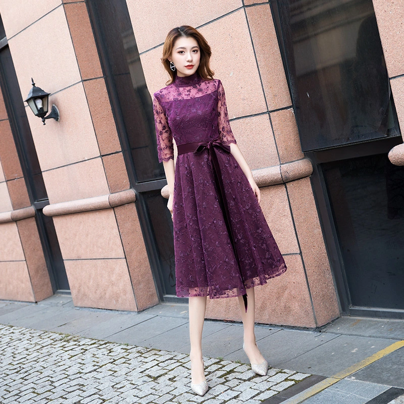 Evening Dress Slimming Dress Daily Style