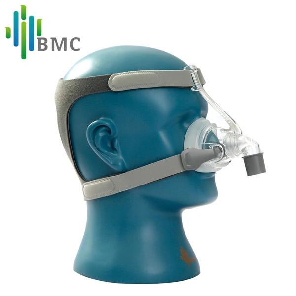 BMC NM4 Nasal Mask With Headgear and SML 3 Size Silicon Gel Cushion For CPAP & Auto CPAP Bi-level Sleep Snoring Apnea Health & Beauty