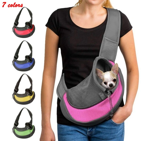 Portable Pet Cat Dog Waist Bag PetBackpack Soft Mesh Cat CarrierBag Adjustable DogBackpack Casual Puppy CarrierBag Pet Accessories