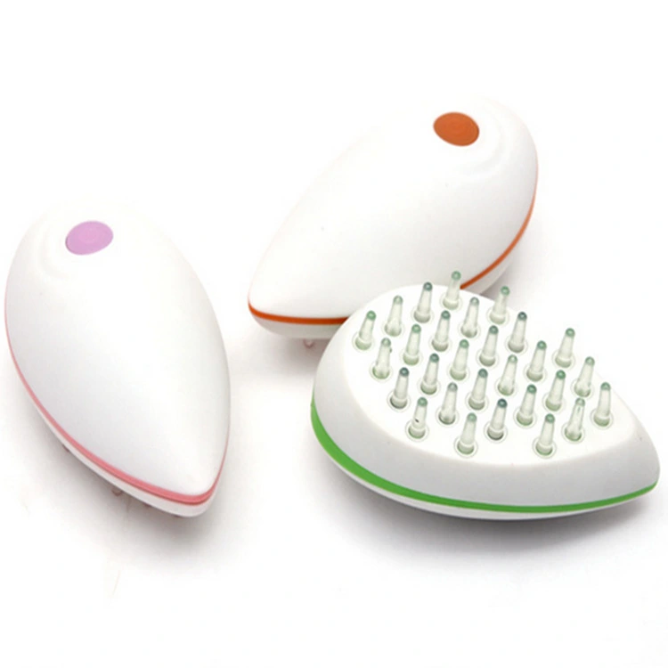 Electric Scalp Massage Comb Battery Waterproof Massager Health Massage Comb