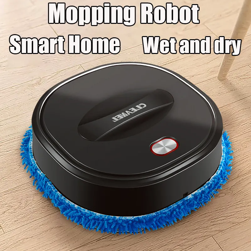 Household Smart Mopping Machine Wet and Dry Dual-Use Mopping Robot Intelligent Imitation Manual Mopping Machine