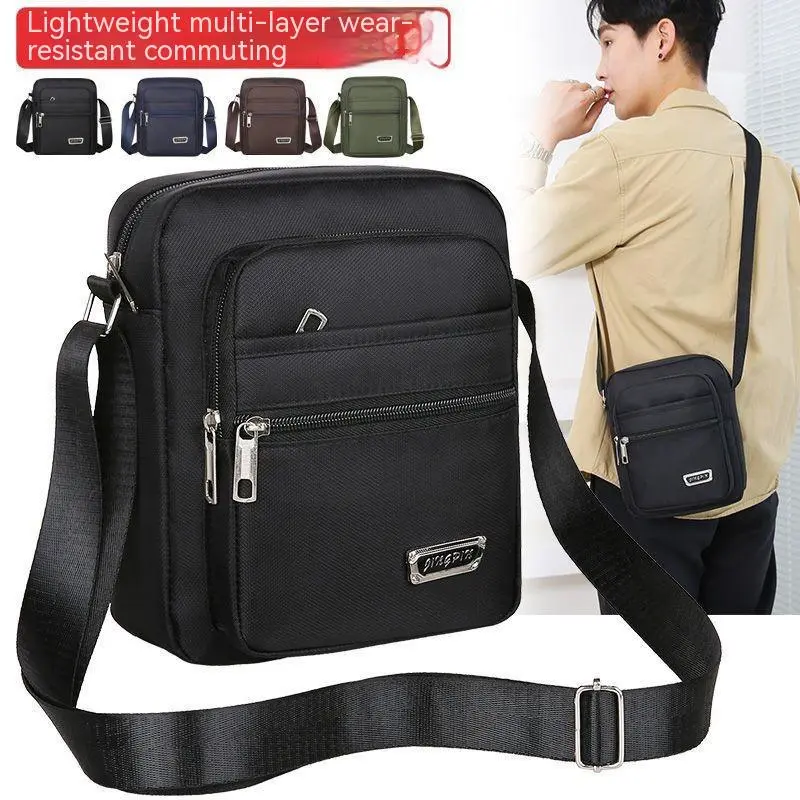 Large Capacity Multi-layer Waterproof Shoulder Crossbody Bag