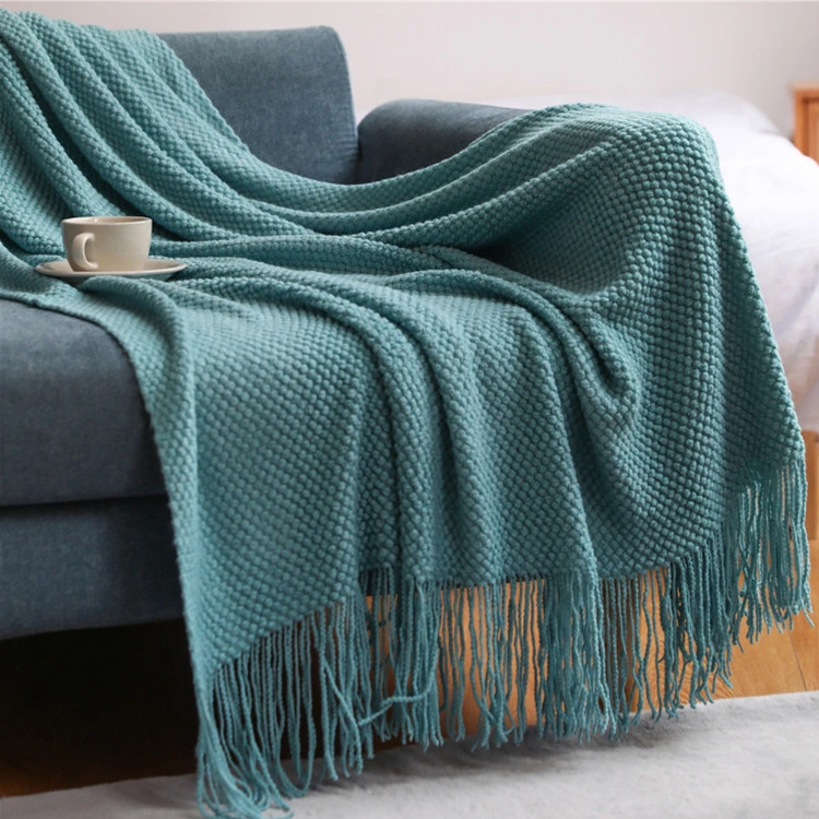 Office Fashion Simple Sofa Blanket Shawl