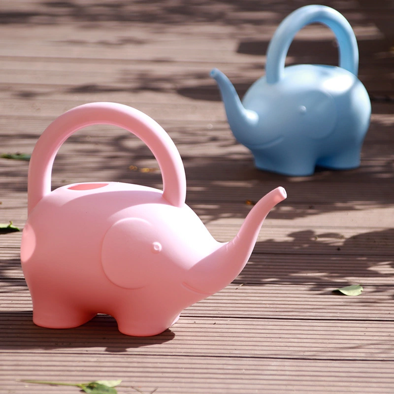 1PC Cartoon Little Snail Elephant Watering Can Gardening Balcony Potted Plants Watering Can Garden Flowers Cute Watering Can