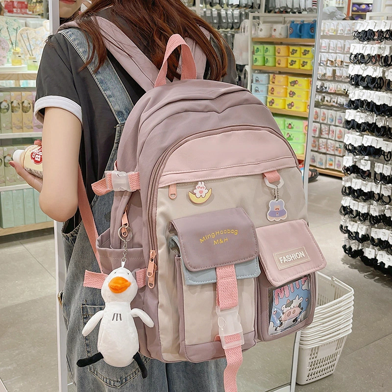 Large Capacity Schoolbag Mori College Style Soft Girl Backpack