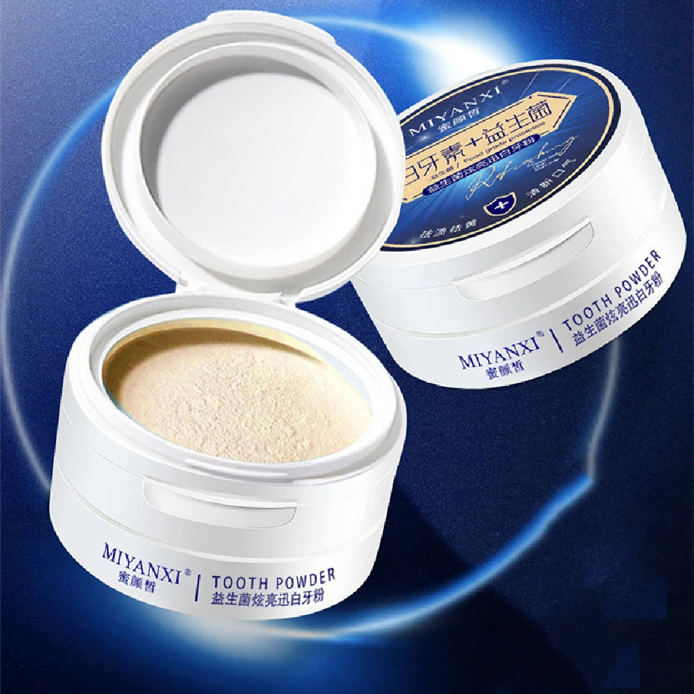 Probiotics Bright And Fast White Toothpowder To Remove Yellow