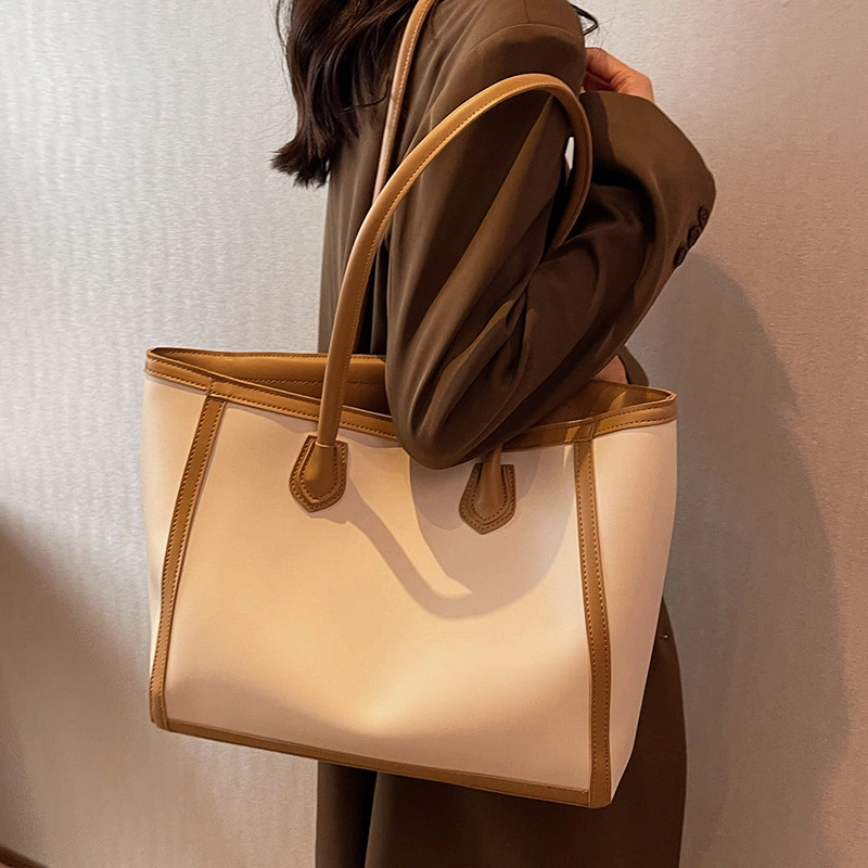 Commuter One Shoulder Tote Handbag