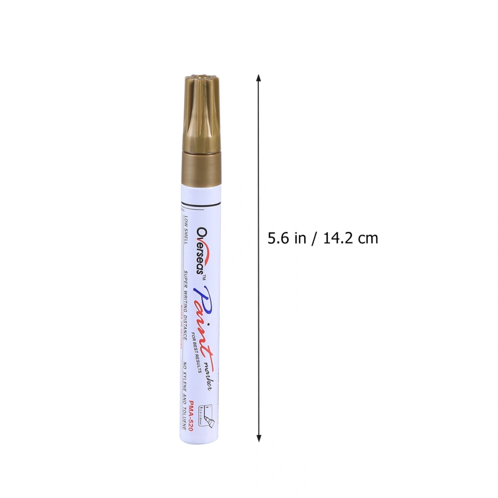 Car Paint Scratching Repair Touch Up Paint Marker Pen Concealing Tool (Golden)