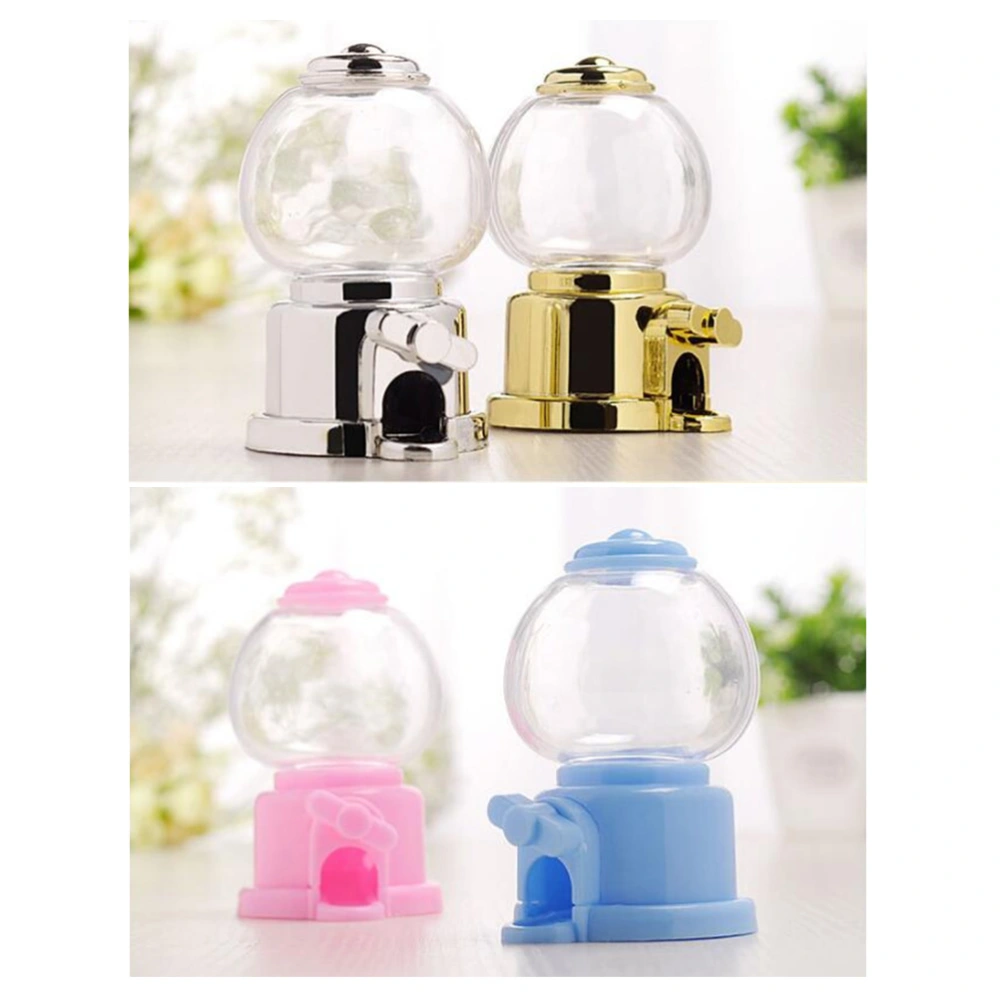 6Pcs Creative Grabbing Catcher Machines Plastic Mini Candy Machines Candy Catcher Machines Children Toys (Golden)