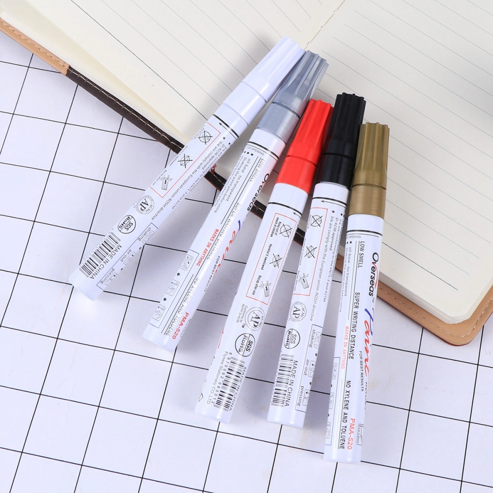 Car Paint Scratching Repair Touch Up Paint Marker Pen Concealing Tool (White)