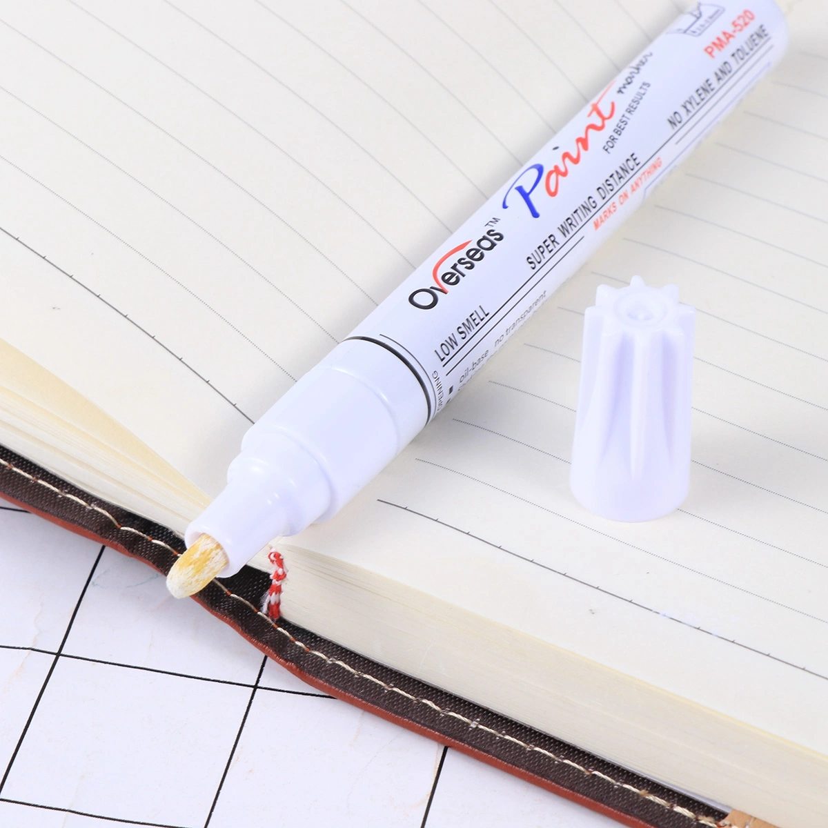 Car Paint Scratching Repair Touch Up Paint Marker Pen Concealing Tool (White)
