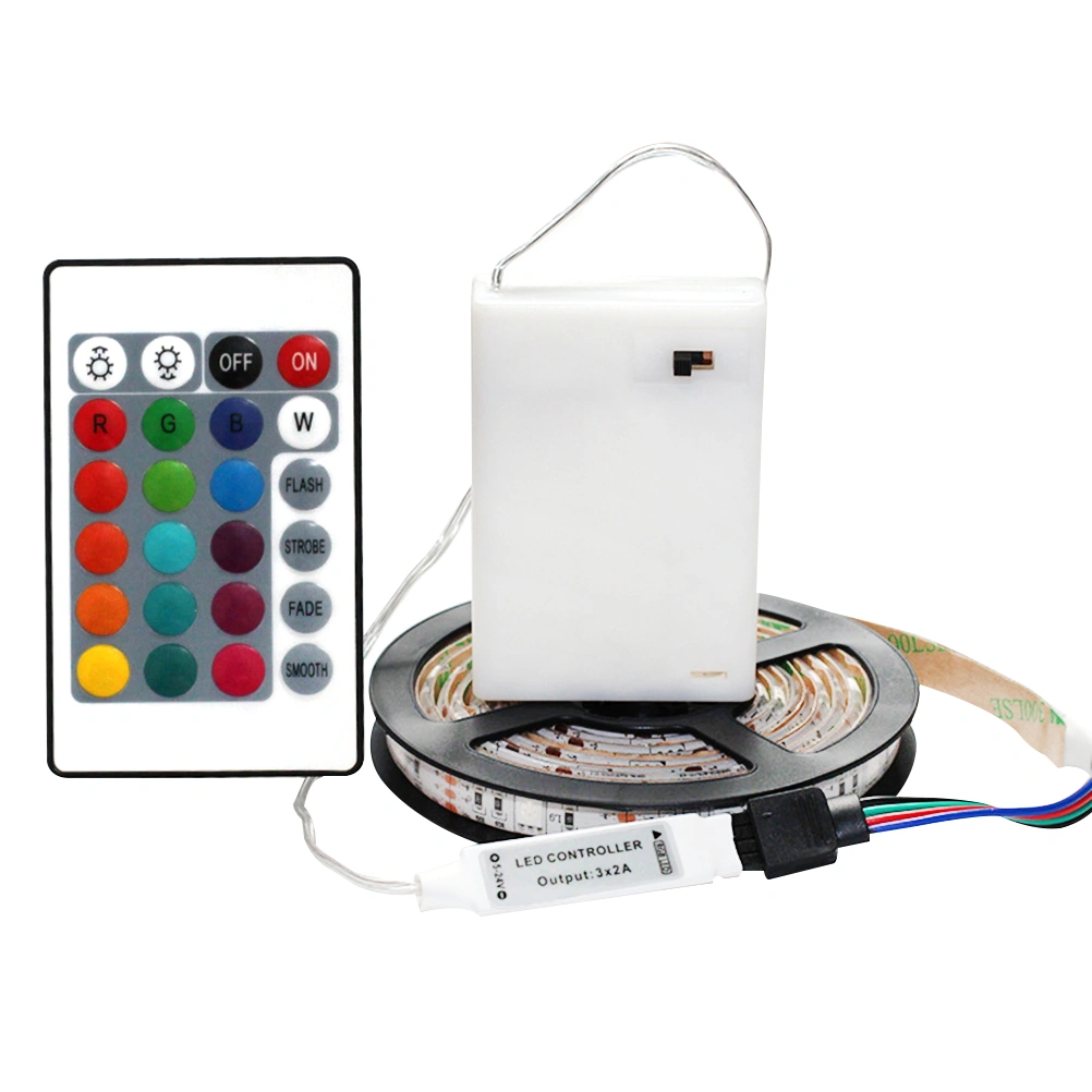LED Strings Lights Battery Box Power Strip Light Household Strings Lights Decoration (2 Meters)