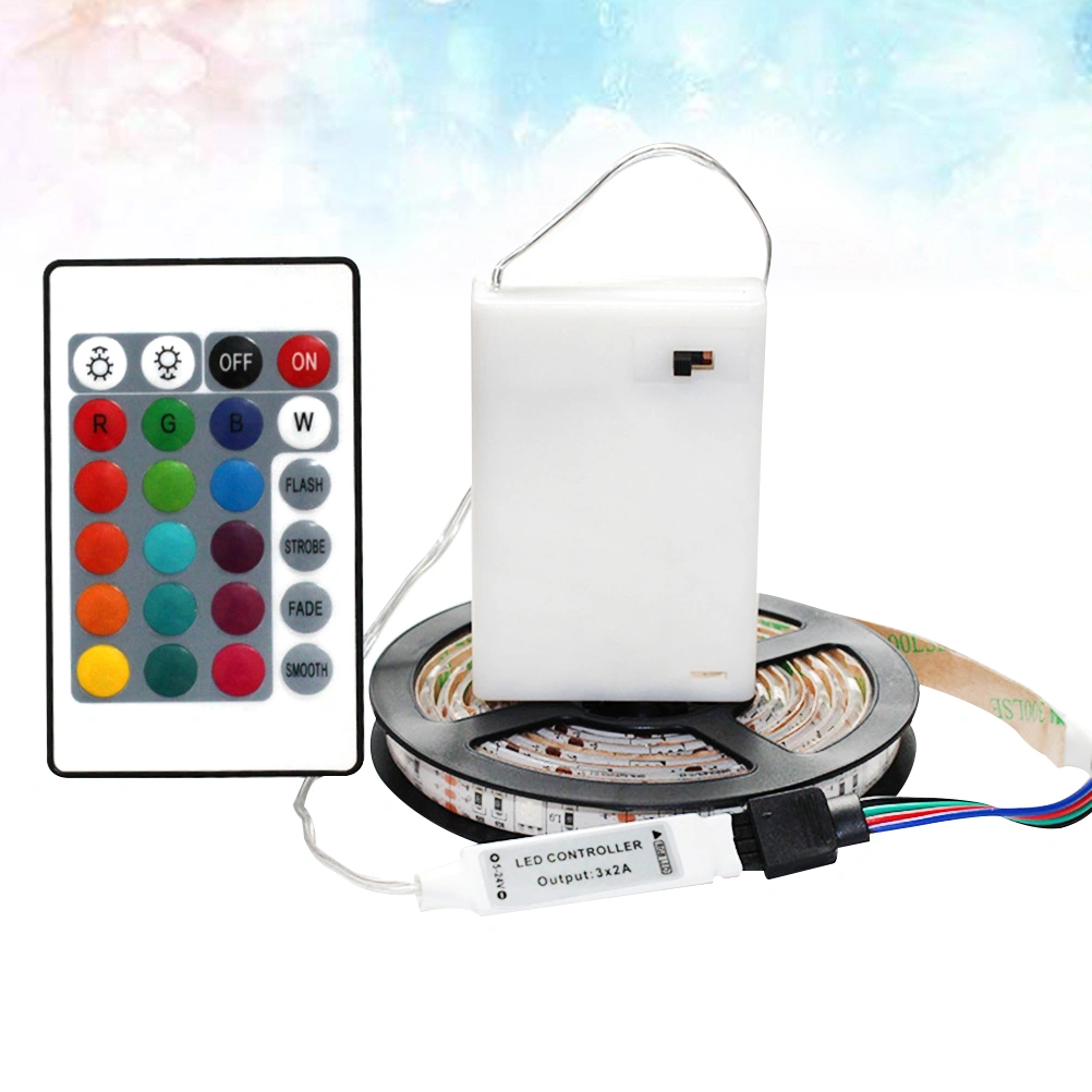 LED Strings Lights Battery Box Power Strip Light Household Strings Lights Decoration (2 Meters)