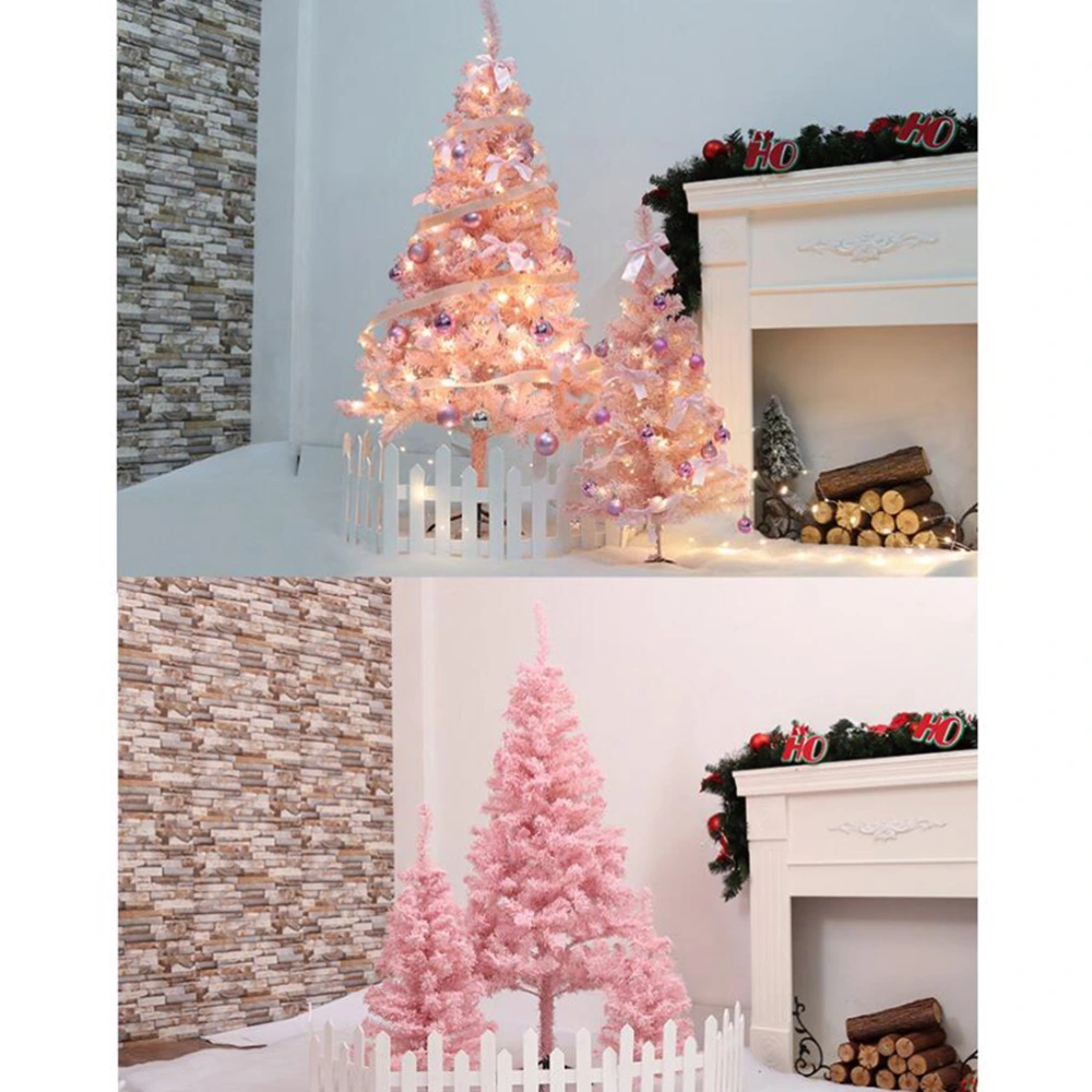 Christmas Tree Pink Christmas Tree Decoration Lovely Flocking Tree Christmas Decoration 90cm Pink Cedar Tree