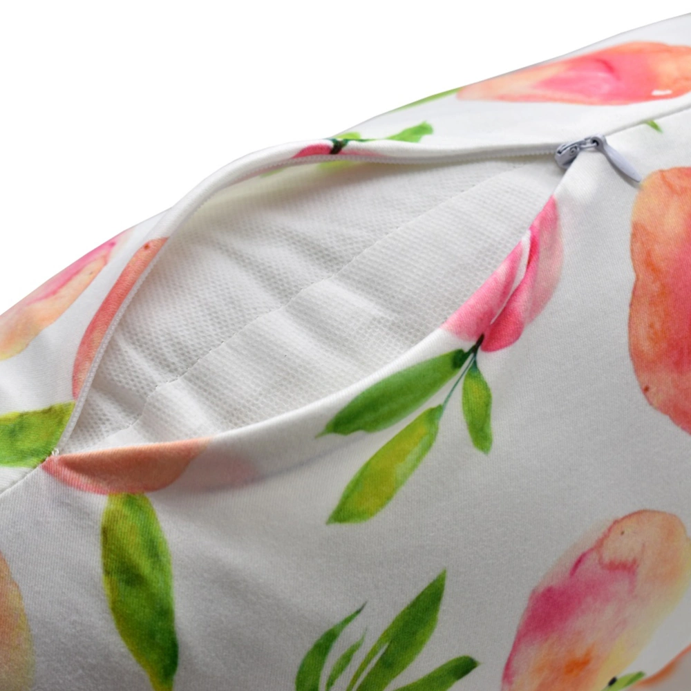 Multifunctional Nursing Pillow Covers Slipcover U Shaped Maternity Breastfeeding Newborn Infant Feeding Cushion Covers - Peach