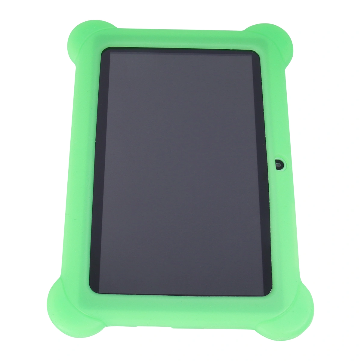 Kids Safe 7" Quad-Core Tablet 512M+8GB WIFI Dual Cameras Kid-Proof Case with US Plug (Green)