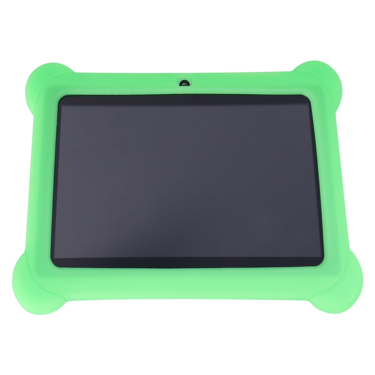 Kids Safe 7" Quad-Core Tablet 512M+8GB WIFI Dual Cameras Kid-Proof Case with US Plug (Green)