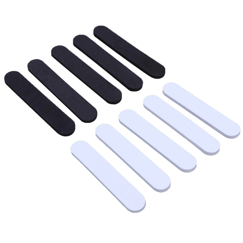 20pcs Hat Size Reducer EVA Size Reducer Tape Sweatband Hats Saver Hat Size Sticker Black 10 Black and 10 White