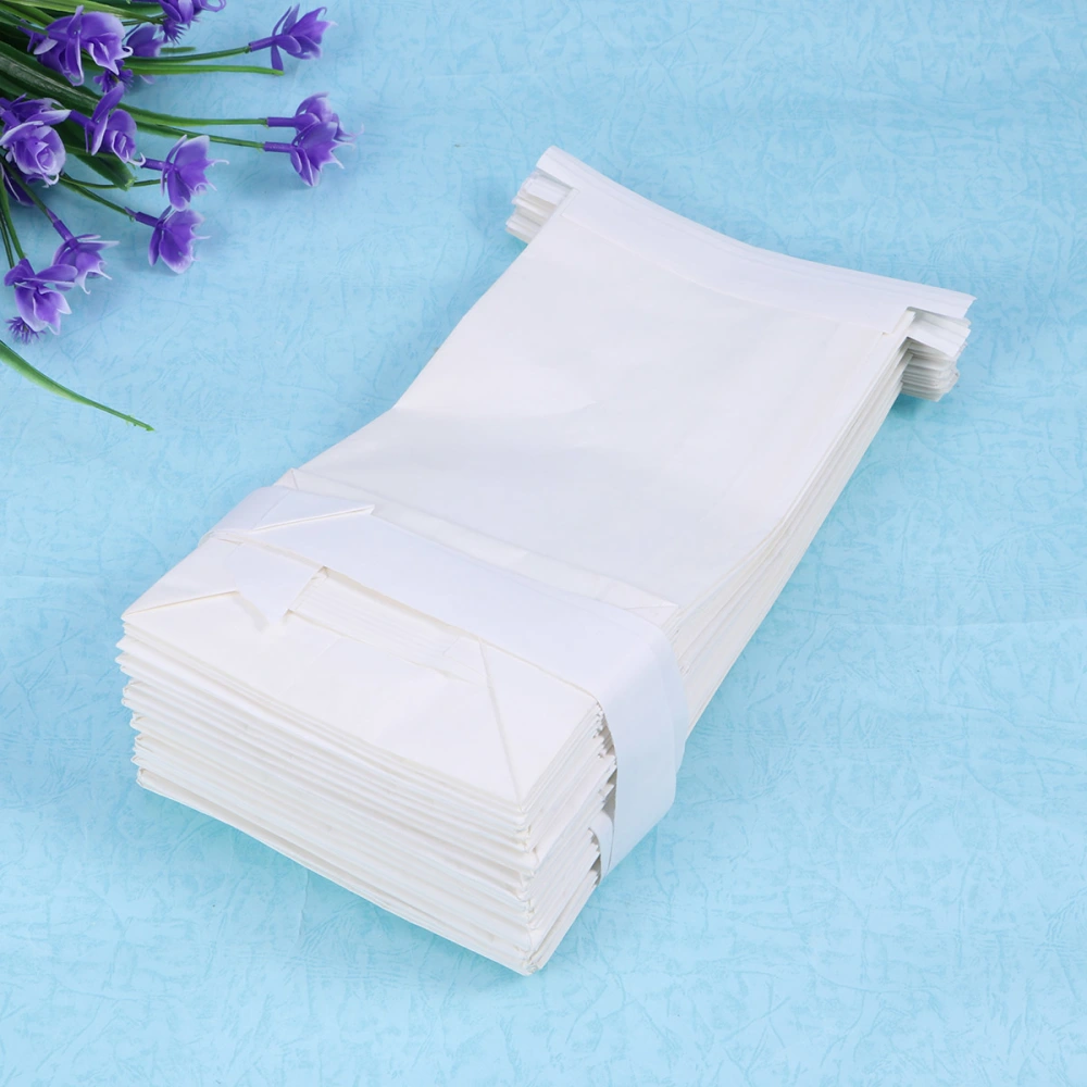 30 PCS Disposable Barf Bags Travel Motion Sickness Vomit Bags (White)