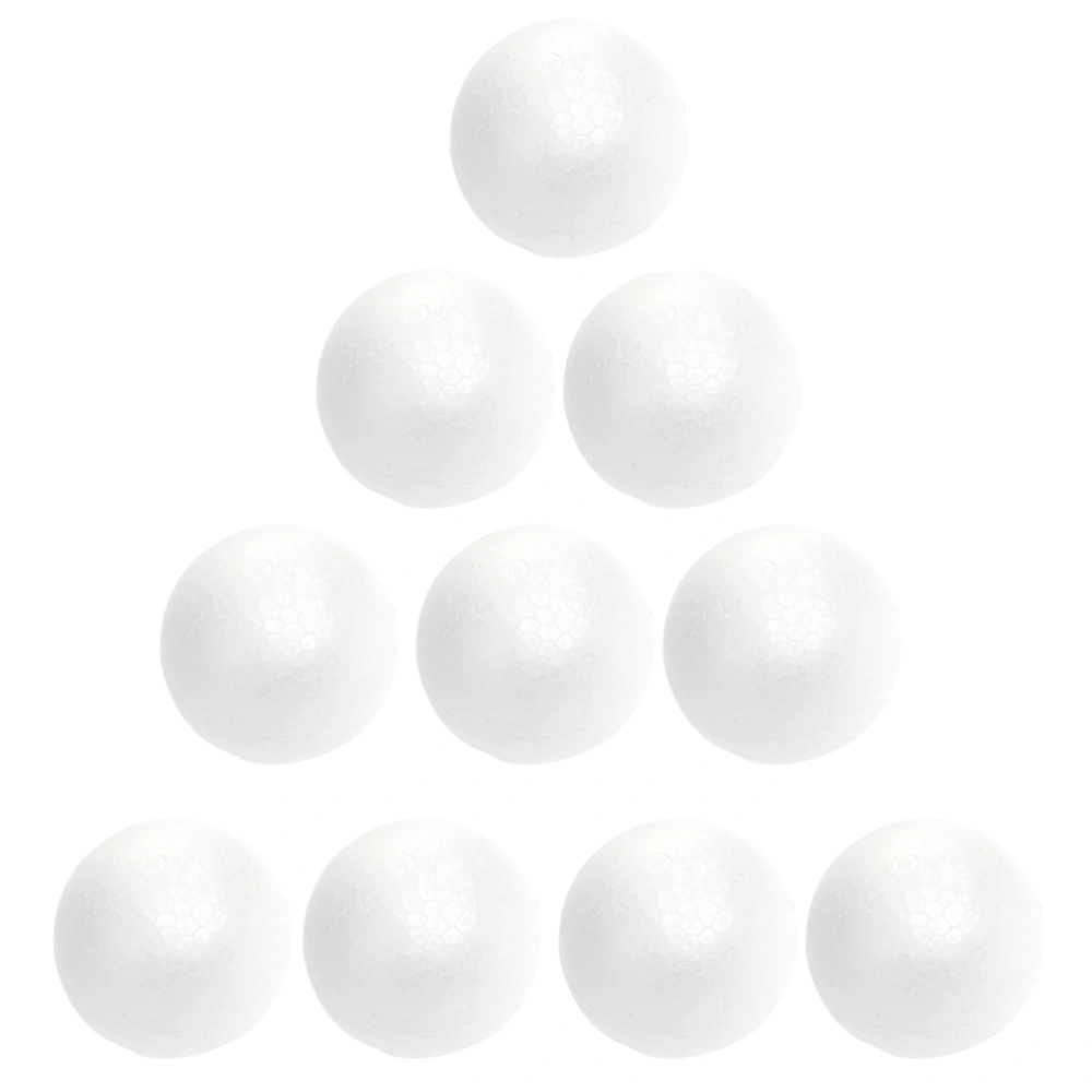 20pcs 8cm Solid Ball Children DIY Craft Material Funny Round Ball Ornament