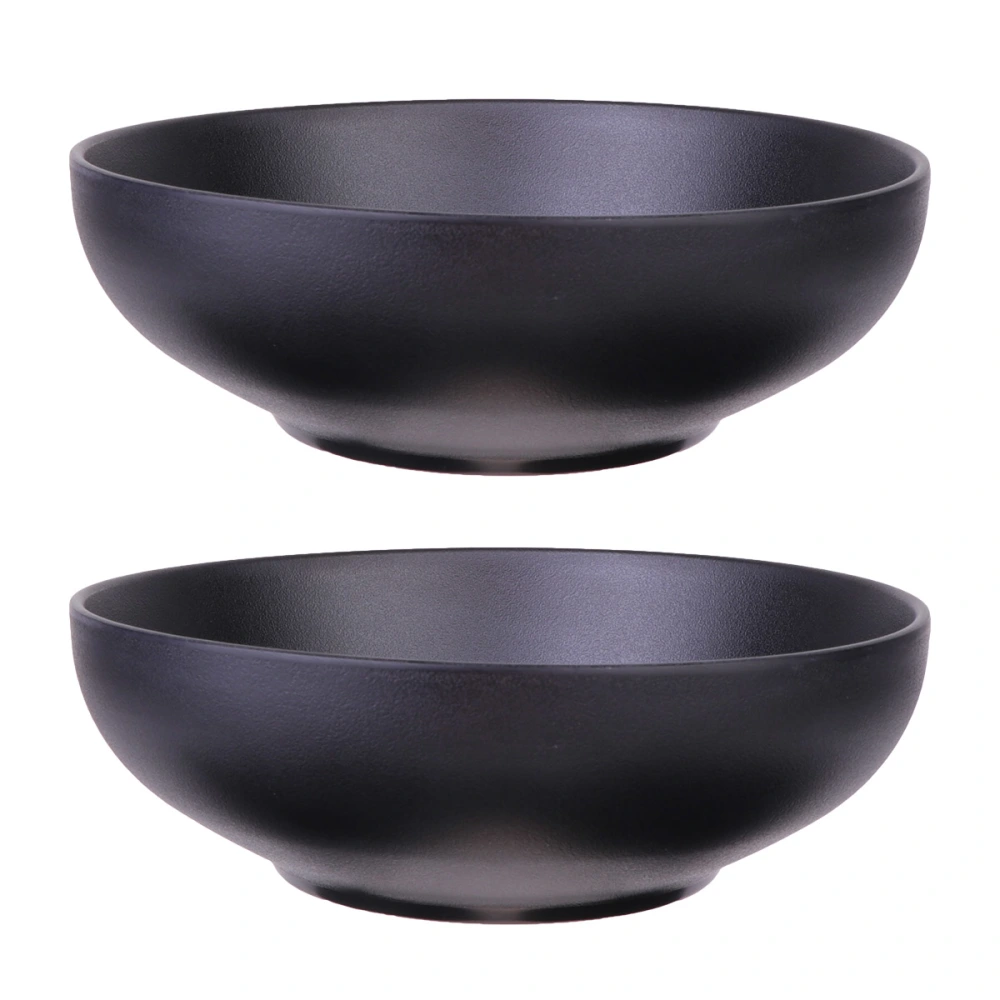 A5 Melamine Tableware Japanese Style Ramen Bowl Imitation Porcelain Noodle Container for Home (337)