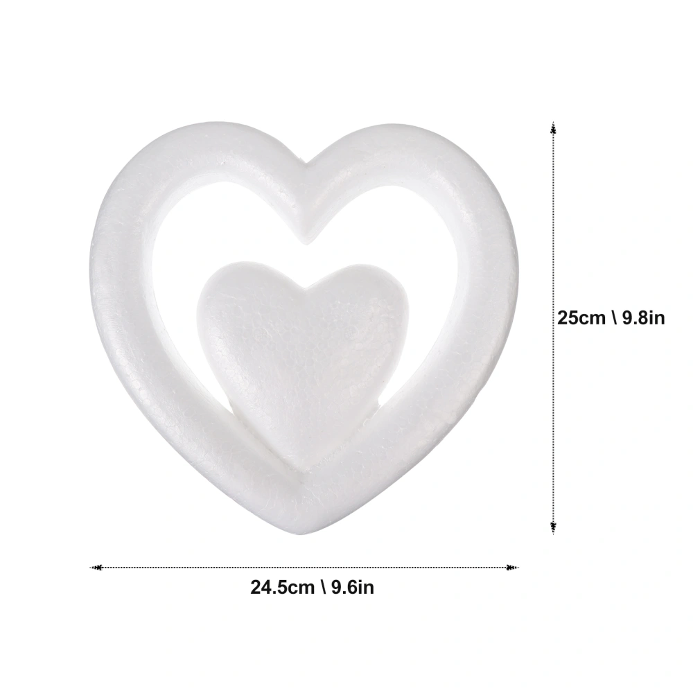 1pc DIY Heart Shape Mold Heart Shaped Festival Hanging Craft Modeling