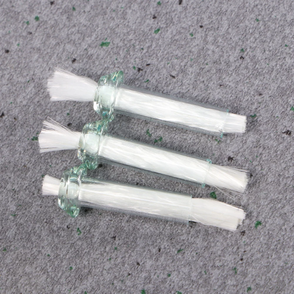 20pcs Glass Wick for Buddha Fiber Wick Torch Wick for Lanterns Lights Oil Lamps