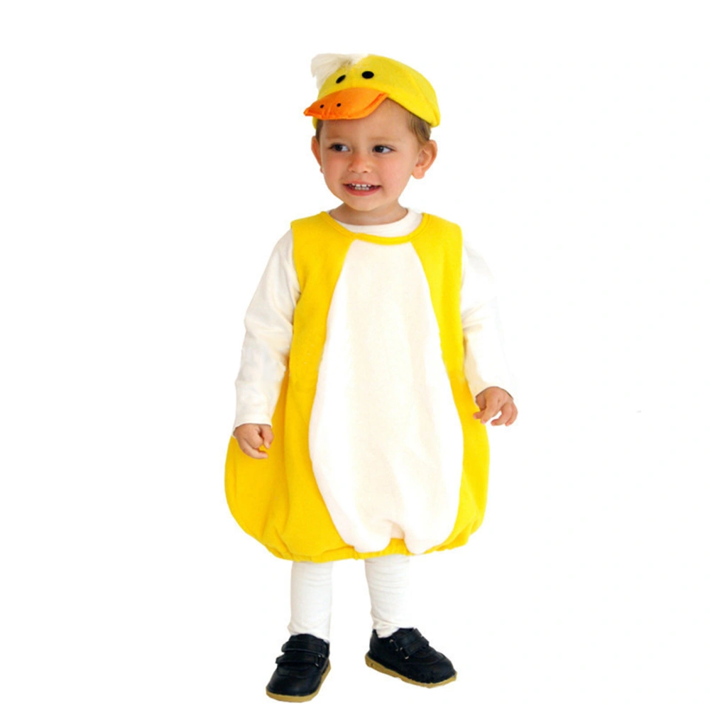 Kids Yellow Duck Costume Boys Girls Halloween Costume Fun Role Play Outfits for Kid