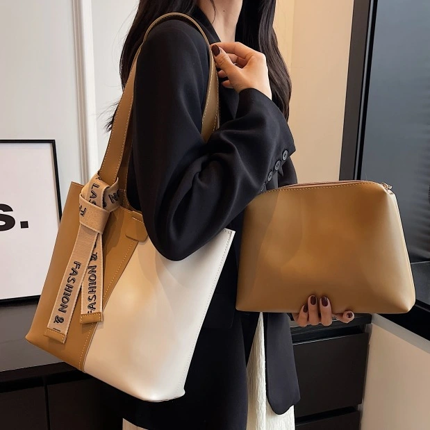 2023 new fashion summer hot style one-shoulder vegetable basket portable tote bag high-end large-capacity bag women's bag