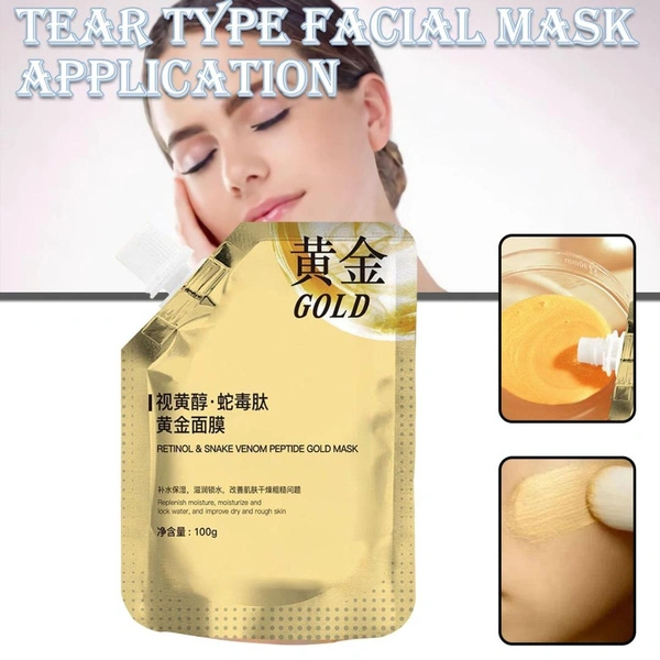 New Firming & Tear-off Mask Retinol Snake-Venom Balm Face Moisturizing