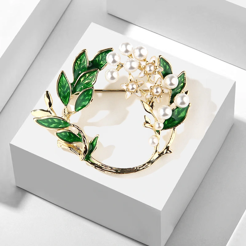 Trendy Simple Gardenia Brooch Brooch Accessories