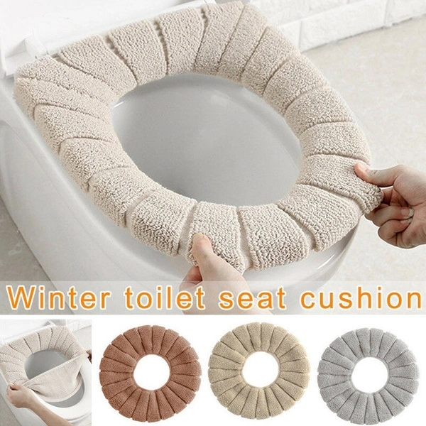 Bathroom Toilet Seat Cover Toilet Washnable Cushion Insulation Mat Cushion