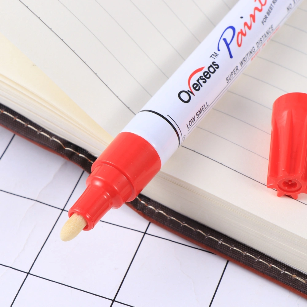 Car Paint Scratching Repair Touch Up Paint Marker Pen Concealing Tool (Red)