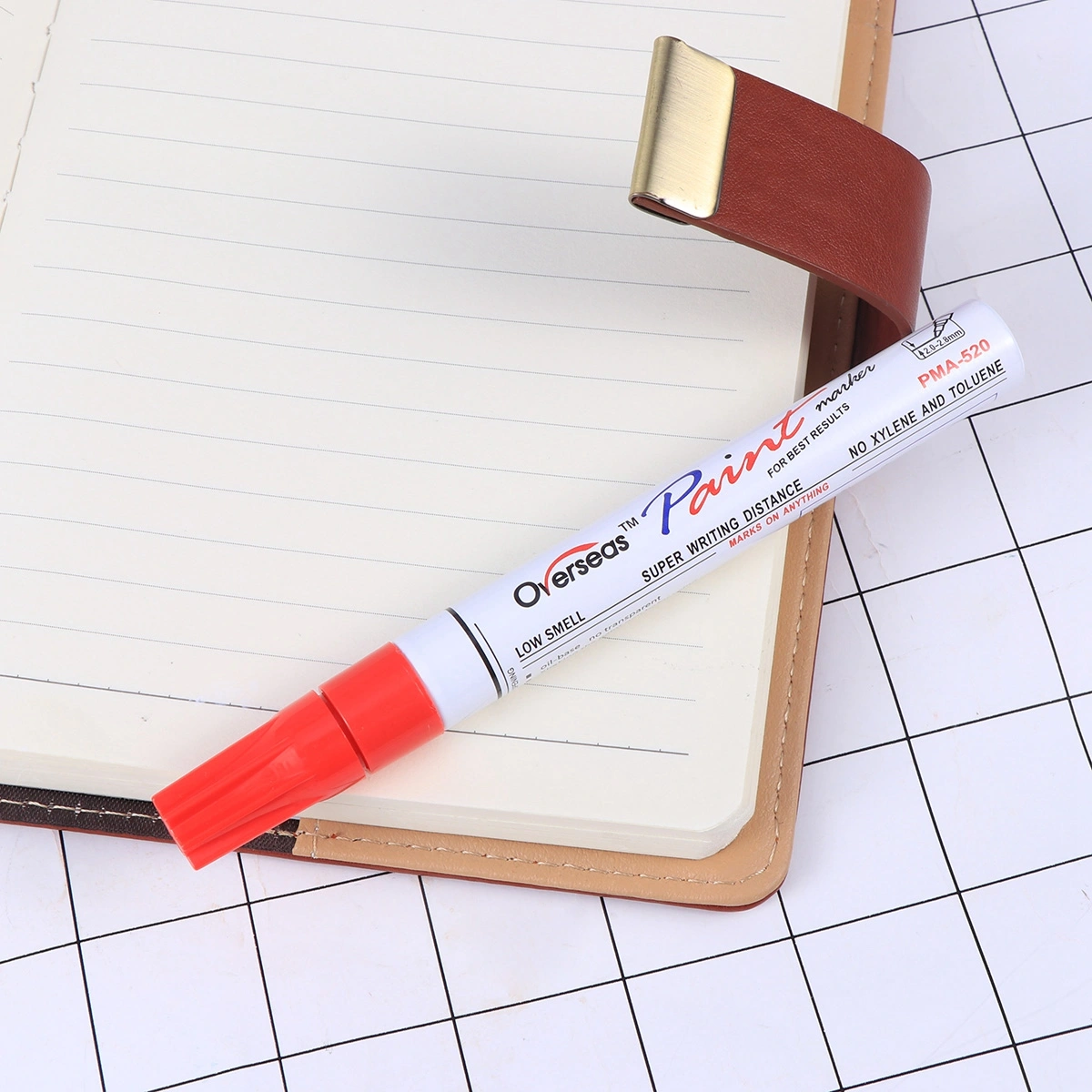 Car Paint Scratching Repair Touch Up Paint Marker Pen Concealing Tool (Red)