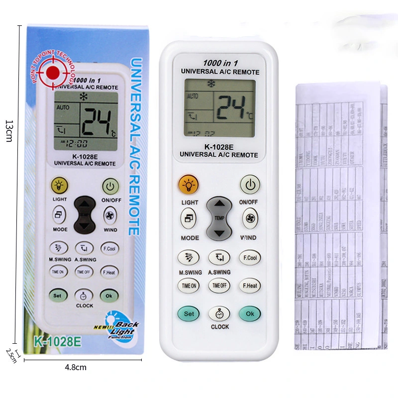 2023 new universal air conditioner remote control K-1028E 1000 in one AC REMOTE