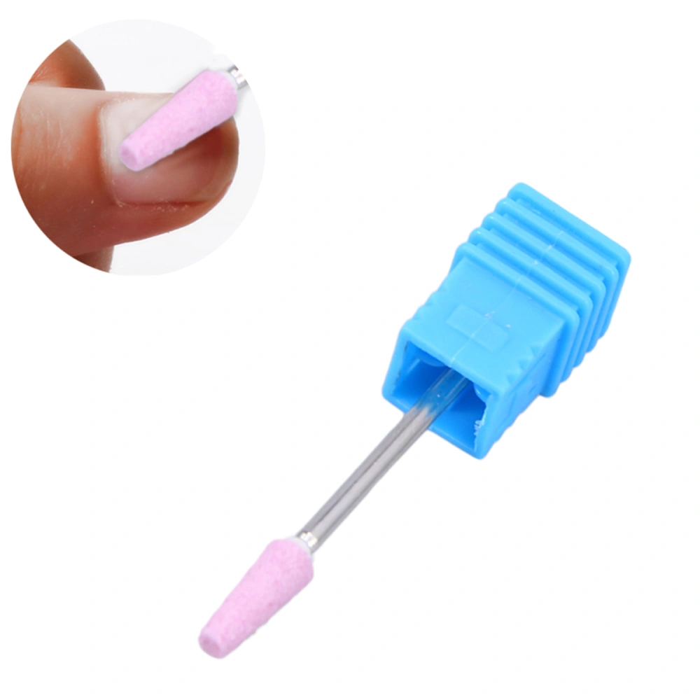 Quartz Nail Drill Bits Nail Grinding Head Nail Polish Head for Manicure Machine Nail Art Tools (OM-30, Random Color)