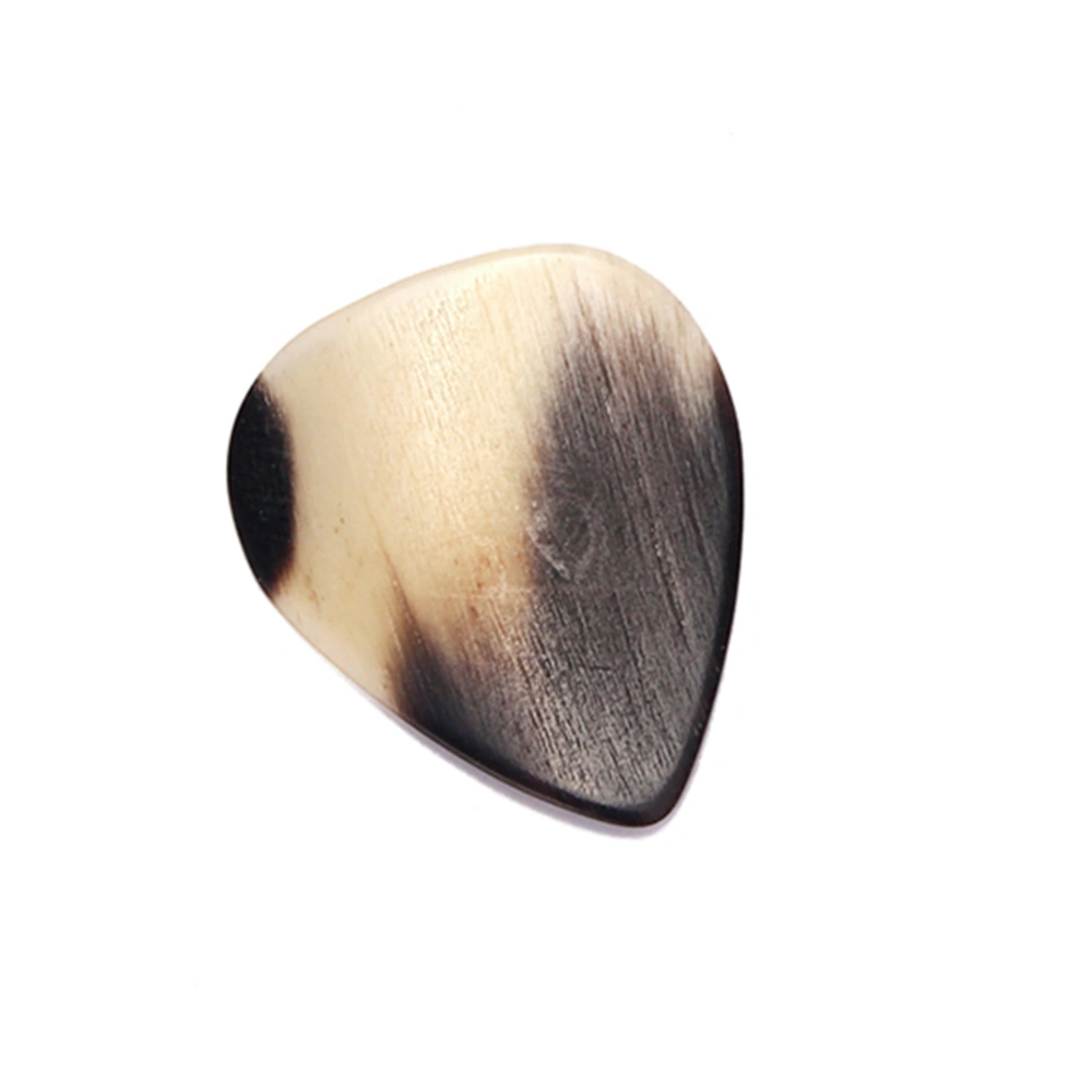 8 Pcs L01 Handcrafted Cattle Horn Guitar Picks for Guitar Bass Mandolin Banjo 0.8-1.2mm