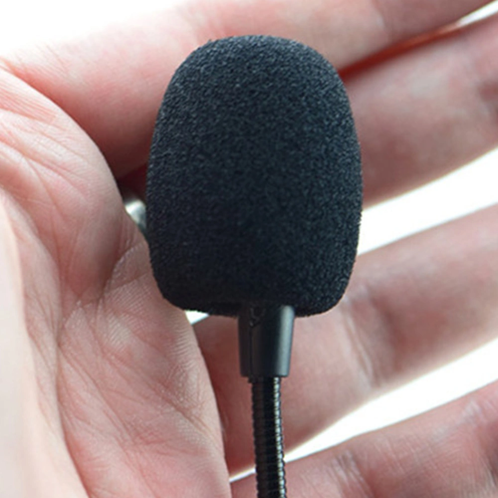 40Pcs Practical Lapel Microphone Covers Supple Sponge Microphone Covers