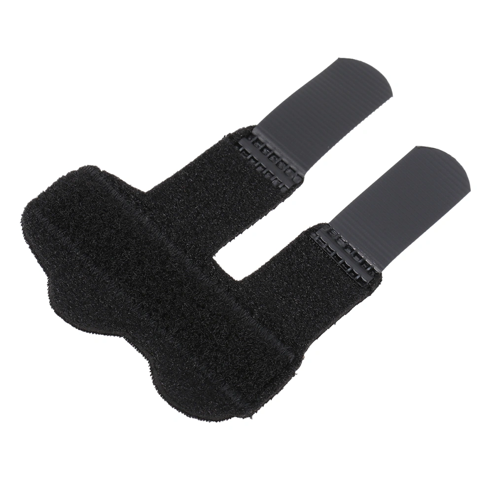 Trigger Finger Splint Built-in Aluminium Support Trigger Mallet Finger Brace Relieve Pain(Black)